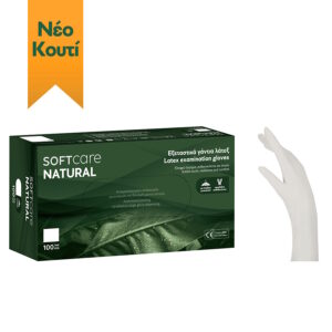 Softcare Natural λευκό με πούδρα 100τεμάχια