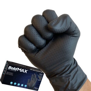 Aurelia Bold Max Γάντια Νιτριλίου -μαύρα 100 τεμ.