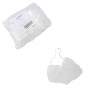 Κάλυμμα για γένια λευκό 100 τεμάχια