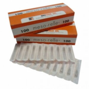 MESORELLE Βελόνες μικροθεραπείας G-30 - 0.30 x 2.5mm 100ΤΕΜΆΧΙΑ