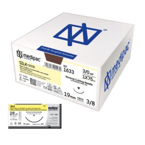 Ράμμα Medipac SILK 2/0 1/2 του κύκλου ατραυματική 24 τεμ.