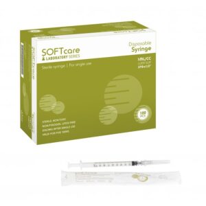 Σύριγγες Soft care 1cc G-27 x 1/2 Ινσουλίνης 100τεμάχια