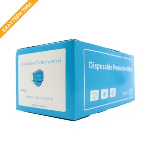 Ιατρική Μάσκα 3ply με λάστιχο 50 τεμάχια