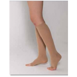 DK Medical Stockings Class I (18-21 mmHg ) Κάτω Γόνατος Κλειστά Δάχτυλα Beige