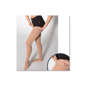 DK Medical Stockings Class I (18-21 mmHg ) Ριζομηρίου Κλειστά Δάχτυλα με Σιλικόνη Beige